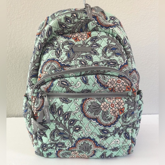 Vera Bradley Handbags - Vera Bradley Mini Fan Flowers Essentials Compact Book Sack Backpack